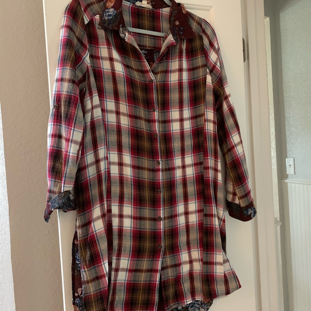 Plaid dress